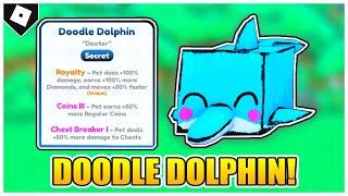 Pet Simulator X - How to get DOODLE DOLPHIN! (SECRET PET) [ROBLOX]