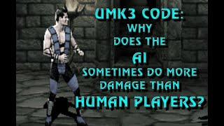 UMK3: Dipping Into Code - FIXING AI Auto combo Damage!