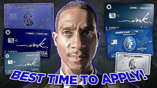 The Perfect Time to Apply for Business Credit Cards (Explained)