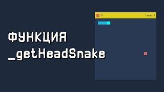 Создание игры змейка на javascript. Игра змейка на js. Функция getHeadSnake