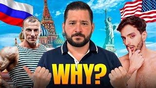 Why Are Americans and Russians So Different!? | Who’s More Manly?