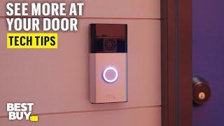 Head-to-Toe HD Video with the Ring Battery Doorbell – Tech Tips from Best Buy