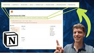 HOW TO create a NOTION Navigation Bar | Step By Step Tutorial