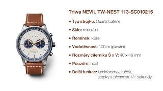 Hodinky Triwa NEVIL Ocean TW-NEST113-SC010215