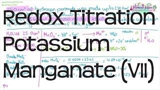 Redox Titration Calculations with Potassium Manganate (VII) | A-Level Chemistry