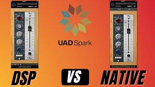 UAD Neve 1073 DSP vs Native | UAD Spark Demo