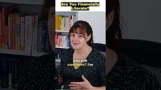 Are you financially literate?