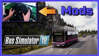 Bus Mod & Paint job Mod | Bus Simulator 18 - 4K | RTX3080 & Wheel Cam