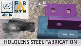 Keyack Tech - Steel Fabrication Layout with a HoloLens 2