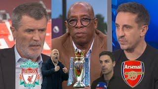 Roy Keane Ian Wright & Gary Neville Reaction: Liverpool Premier League Champions Arteta Interview