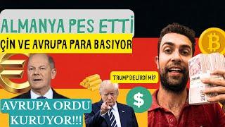  Avrupa ve Çin Para Basıyor! Amerika Destekten Çekildi, Dengeler Değişiyor!