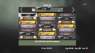 MW3 Unlock ALL Titles & Emblems Glitch! - NEW - (Temporary Only)