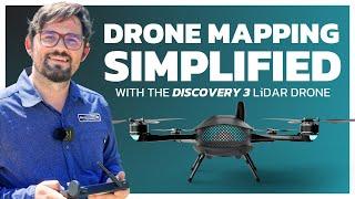 Effortless Surveying & Mapping with the Discovery 3 LiDAR Drone | Field Demonstration