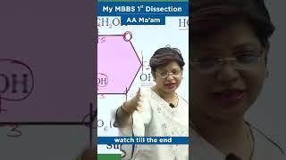 My MBBS 1st Dissection | MBBS 1st Dissection | NEET Fun | AA Maam | #shorts | Etoosindia