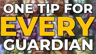 ONE TIP FOR EVERY GUARDIAN IN SUPPORT! SEASON 9 SMITE TIPS AND TRICKS!