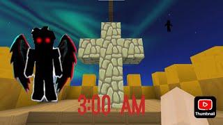 I Summon NULL At 3:00 AM And This Is What Happened || I Almost died || Blockman Go
