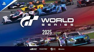 Gran Turismo World Series 2025 Announcement Trailer | PS5 & PS VR2 Games