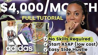 No Skills Needed!  | Get Paid $4,000/month with This EASY AI Side Hustle | Make Money Online