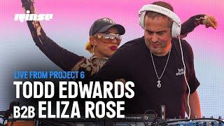 Todd Edwards b2b Eliza Rose | Live From Rinse | 30 presents Project 6