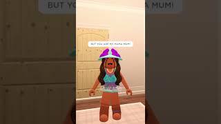 I AIN’T YO MAMA #shorts #roblox #abxcado #bloxburg