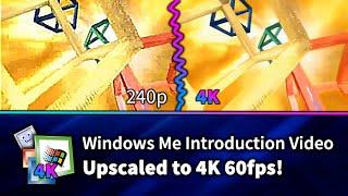 Windows Me Introduction Video... in 4K 60FPS!
