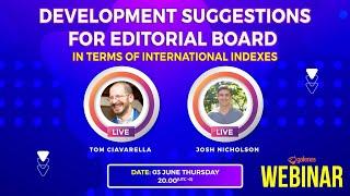 Development Suggestions For Editorial Board In Terms Of International Indexes