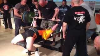 Petr Bolf Benchpress 330kg@109kg WPC Czech national