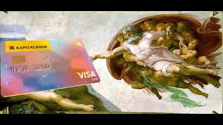 Карта VISA USD Kapital Bank Узбекистан 2024