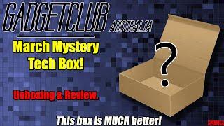 Gadget Club Australia March Mystery Tech Box! Unboxing & Review - This month is MUCH better!