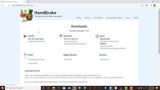 How to Download Handbrake for Windows