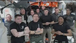 NASA's SpaceX Crew8 Farewell Remarks - Thursday, October 10, 2024