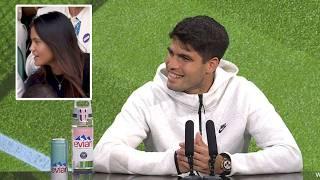 Carlos Alcaraz responds to Emma Raducanu Wimbledon claims after wild dating rumours