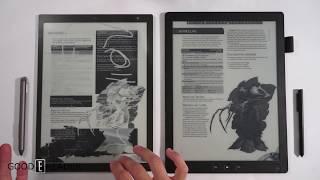 Sony DPT-RP1 Digital Paper vs Goodereader 13.3" Comparison