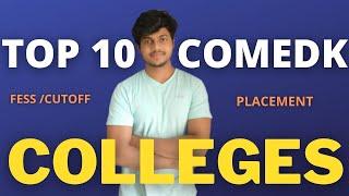 Top 10 Colleges Comedk 2021 | Cutoff | Placements | Fee structure | Best colleges in Bangalore