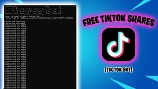 Share bot TikTok | working 2020