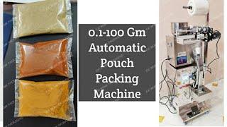 Fully Automatic Pouch Packing Machine 100Gm