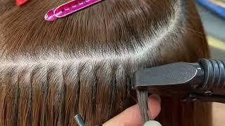 How to Install U-tip Hair Extensions