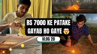 Rs 7000 Ke Patake Gayab Ho Gaye | Diwali Celebration 2024 | Vlog 20 | VIT AP | VIT