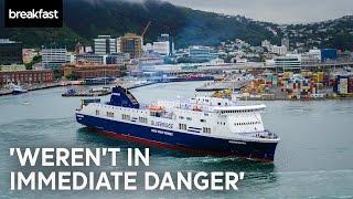 Power outage leaves Bluebridge ferry drifting in Cook Strait | TVNZ Breakfast