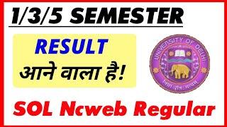 DU SOL 1st / 3rd / 5th Semester Result Official Update Dec Exam 2023 | Sol Result Latest Update 2024