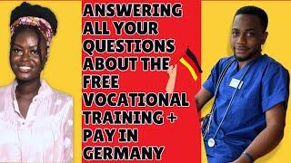 Q&A On Free Vocational Training in Germany + Pay