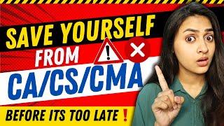 Avoid CA CS CMA or Regret Later ️ | @azfarKhan