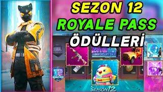 SEZON 12  ROYALE PASS TÜM ÖDÜLLER 0.17 GÜNCELLEMESİ #PUBGMobile