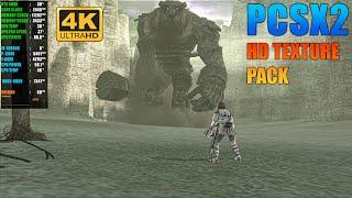 Shadow of the Colossus - ( PCSX2 4K 60FPS ) + Configuration + HD Texture Pack | PS2 Emulator (2024)