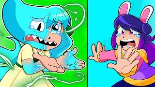 From CYAN to HUMAN! (Rainbow Friends)