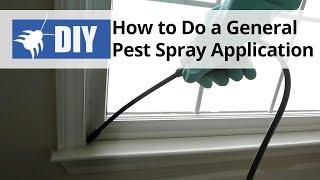 How to Do a General Pest Spray Application | DoMyOwn.com