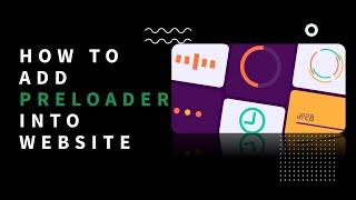 How to Add Loading Animation Preloader to Website in 1 Minutes!