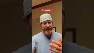 4 things I avoid as a cardiac surgeon  #heartdoctor #doctor #surgeon #health #smoking #alcohol #fypシ