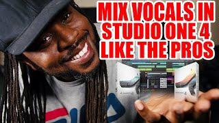 STUDIO ONE  4.6.1 VOCAL MIXING LIKE THE PROS || WAVES EDITION