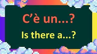 Learn 65+ Critical Italian Sentence Patterns for Common Questions!